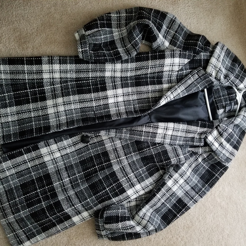 36" George Plaid Coat
